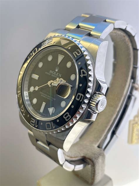 rolex gmt master ii acciaio prezzo|Acquista Rolex GMT.